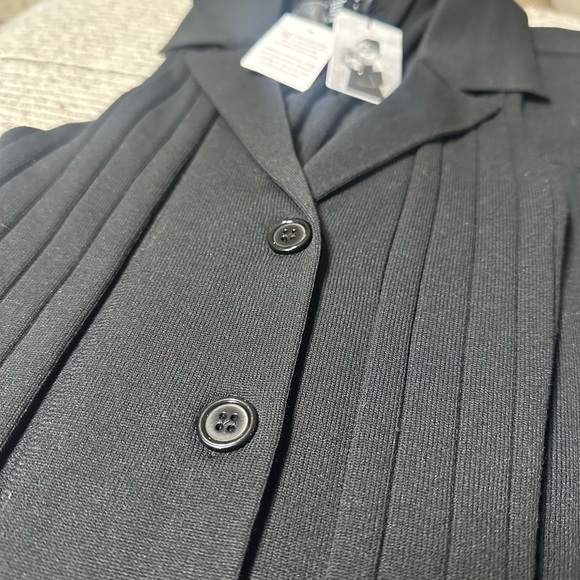 SOLD Sincerely Jules Black Pleated Mini Set - Picture 4 of 6